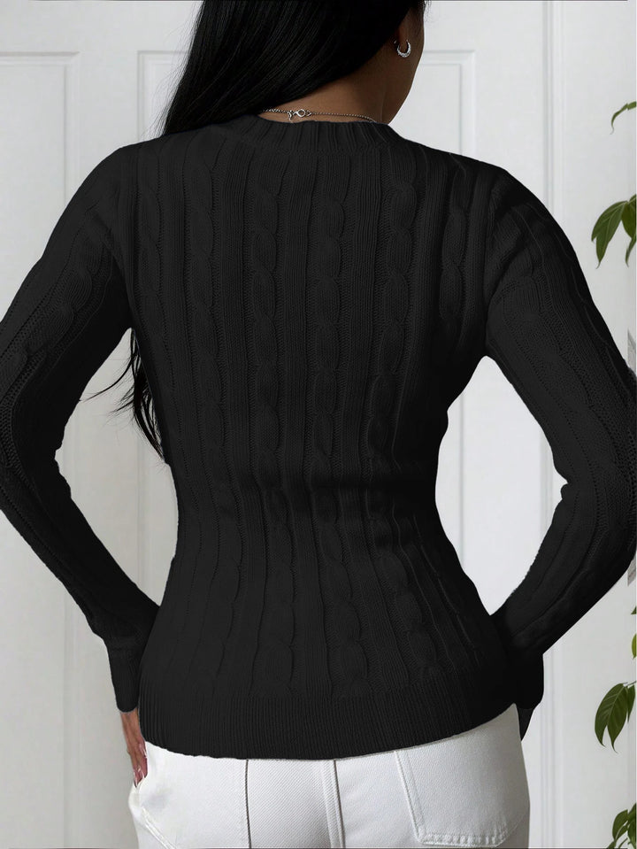 Pulover SHEIN, negru