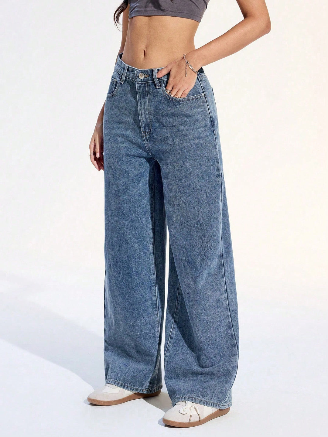 Jeans SHEIN, albastru