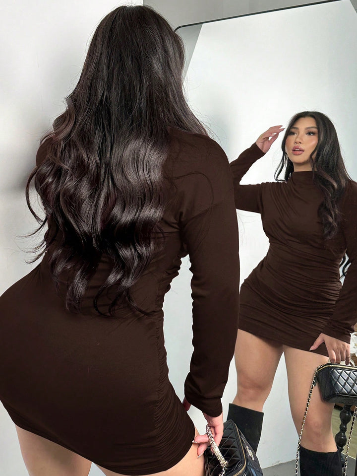 Rochie SHEIN, maro