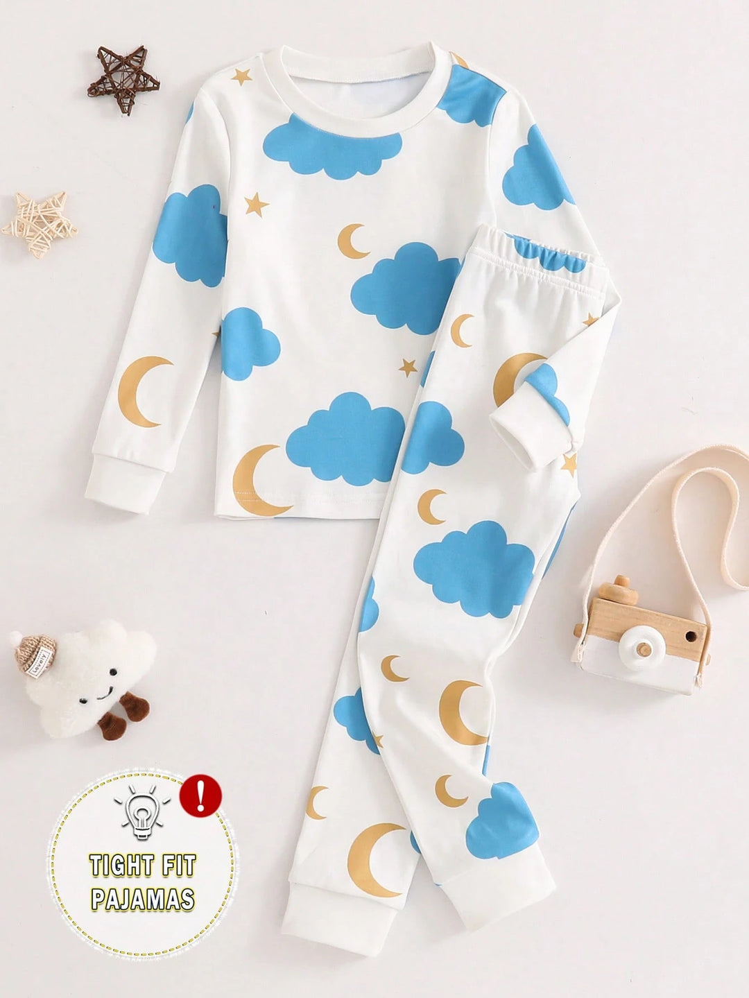 Compleu pijamale SHEIN, mix culori