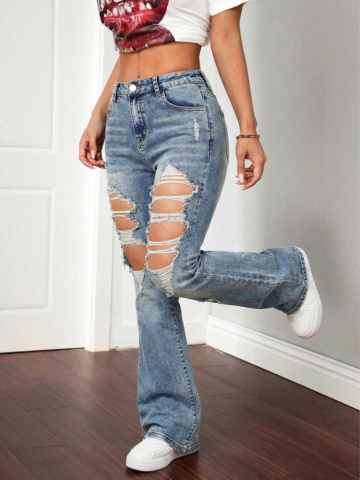 Jeans SHEIN, albastru