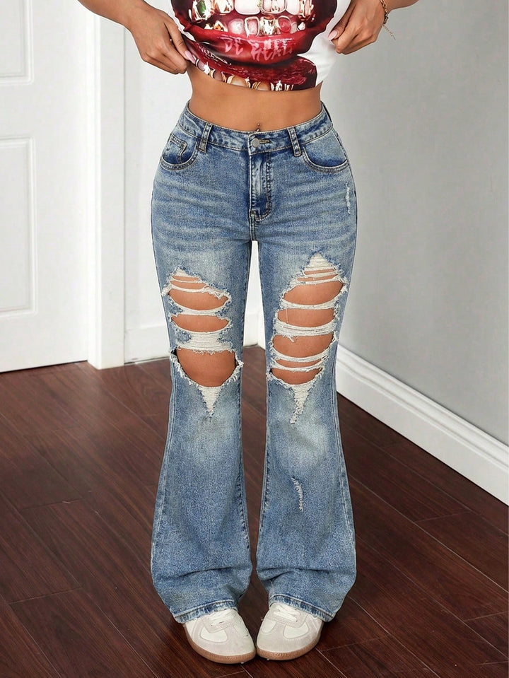 Jeans SHEIN, albastru
