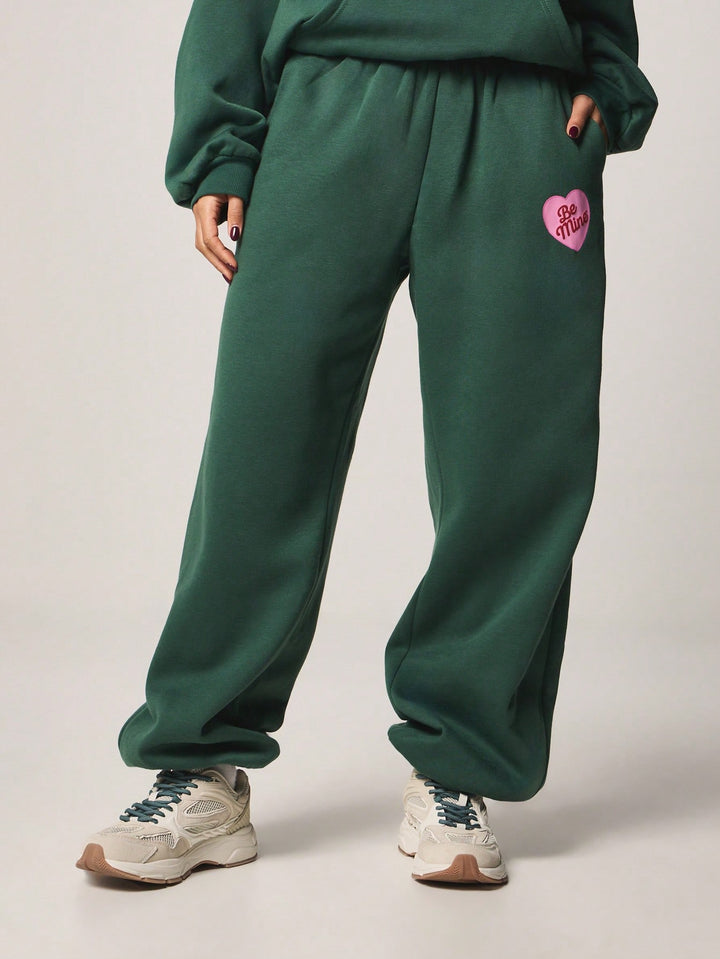 Pantaloni SHEIN, verde