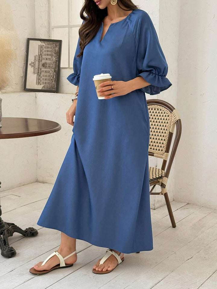 Rochie maxi SHEIN, albastru