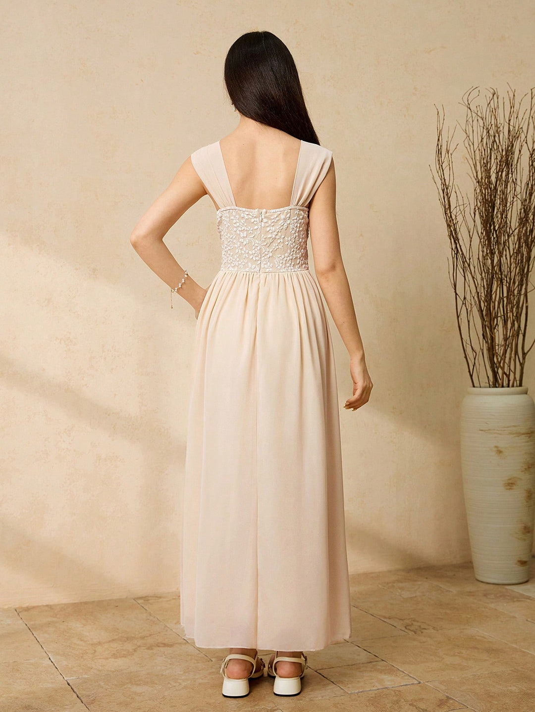 Rochie SHEIN, bej