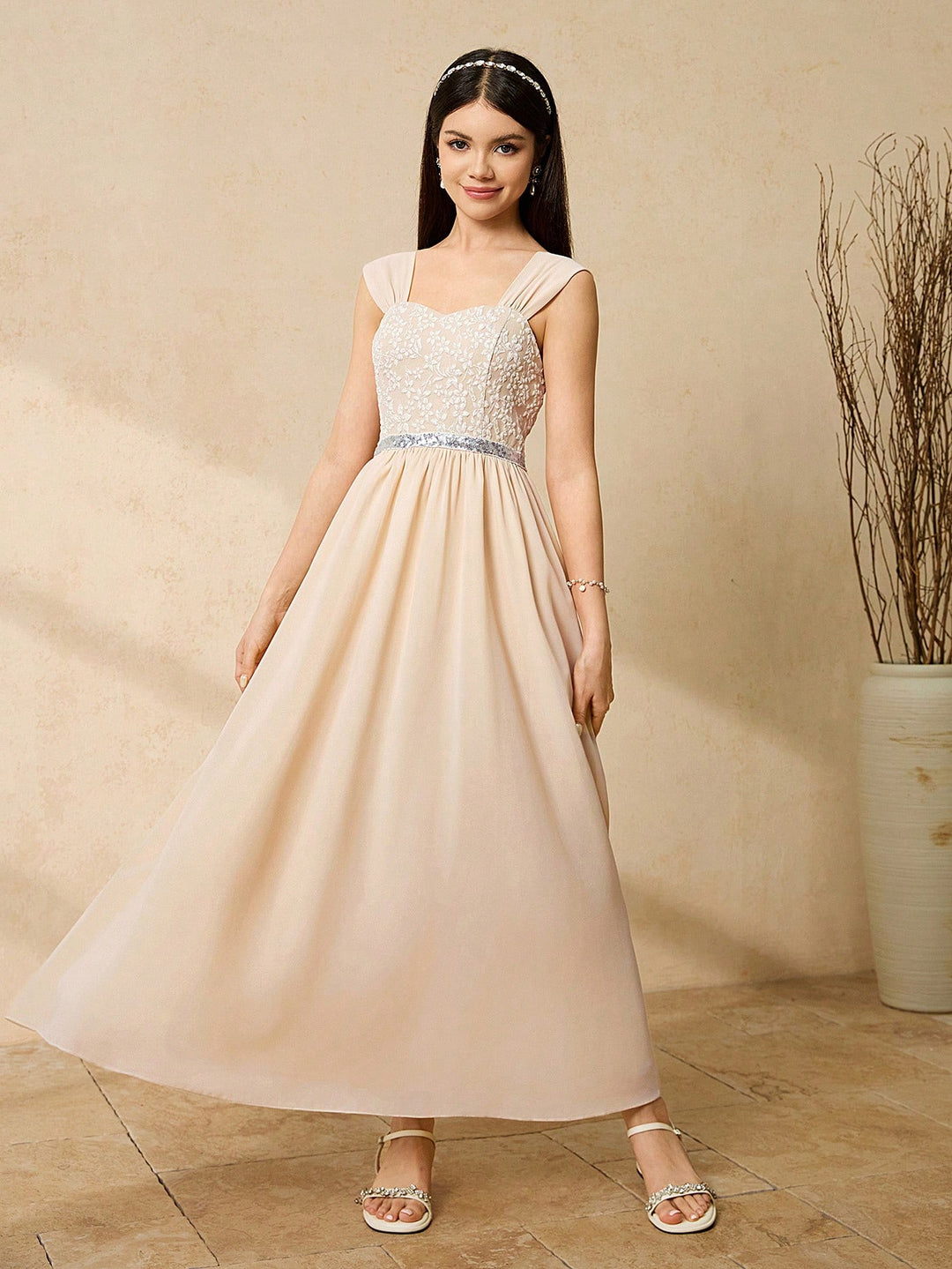 Rochie SHEIN, bej