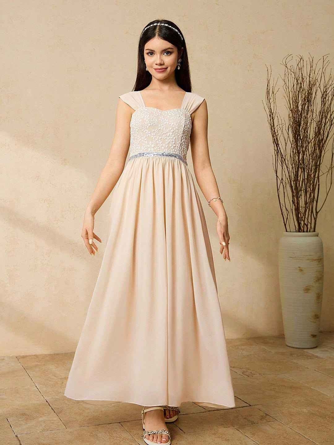 Rochie SHEIN, bej