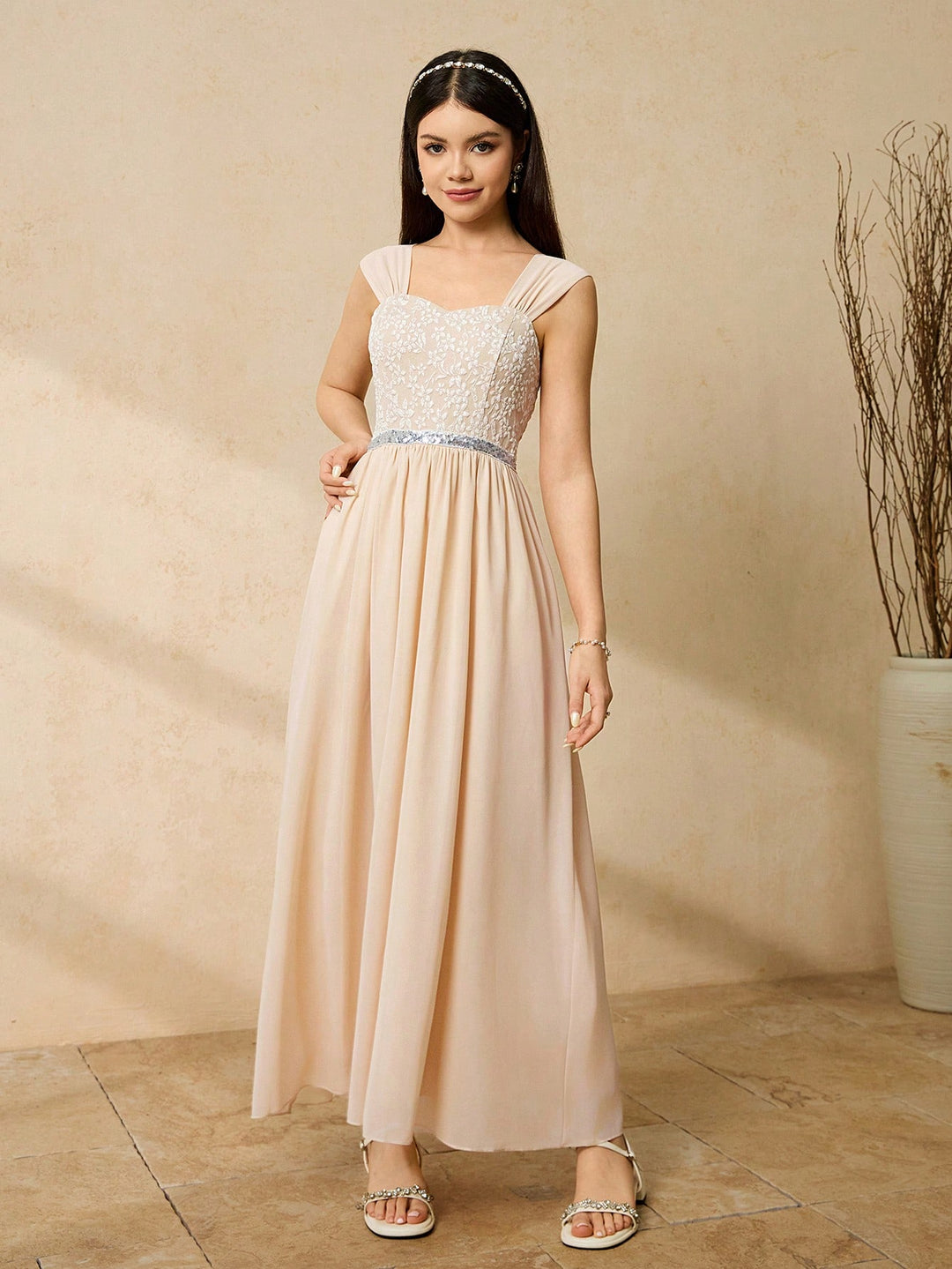 Rochie SHEIN, bej