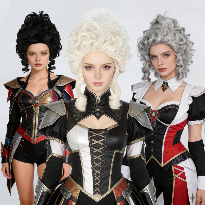 Perucă cosplay SHEIN, mix culori