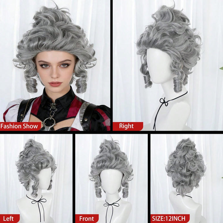 Perucă cosplay SHEIN, mix culori