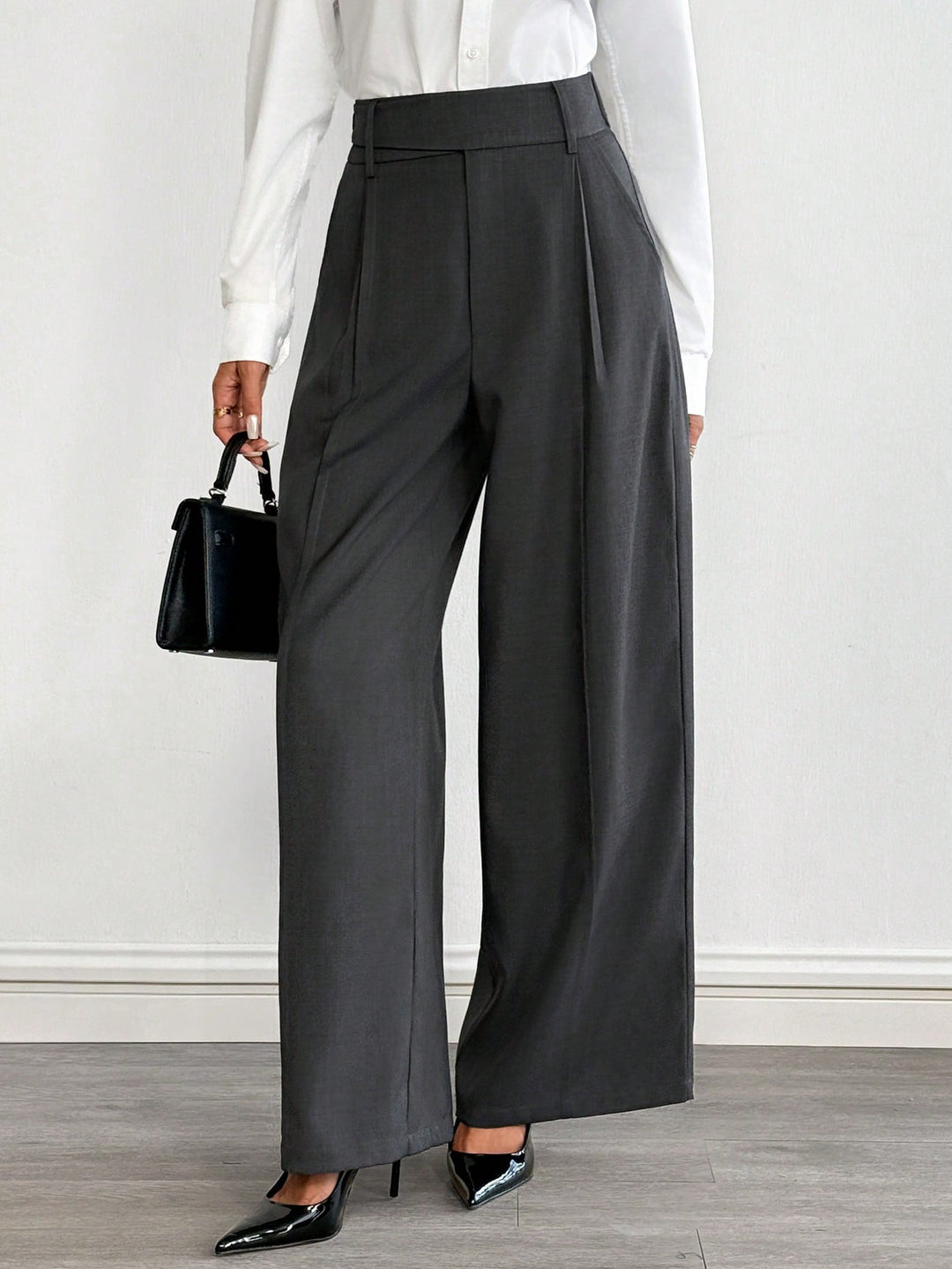 Pantaloni SHEIN, gri