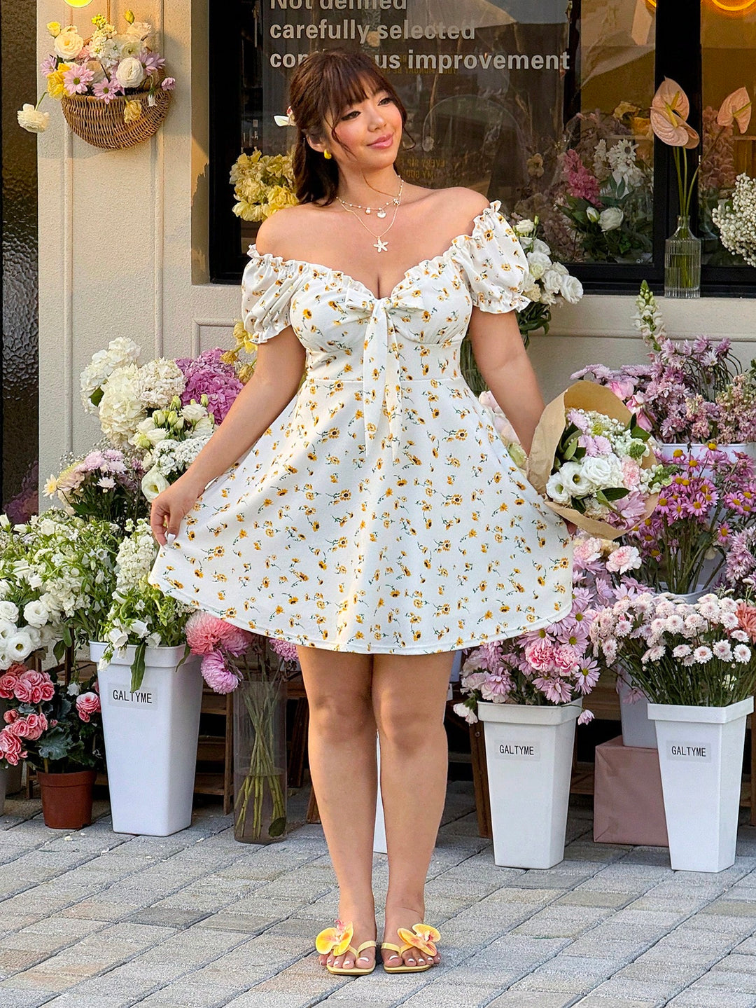 Rochie SHEIN, mix culori