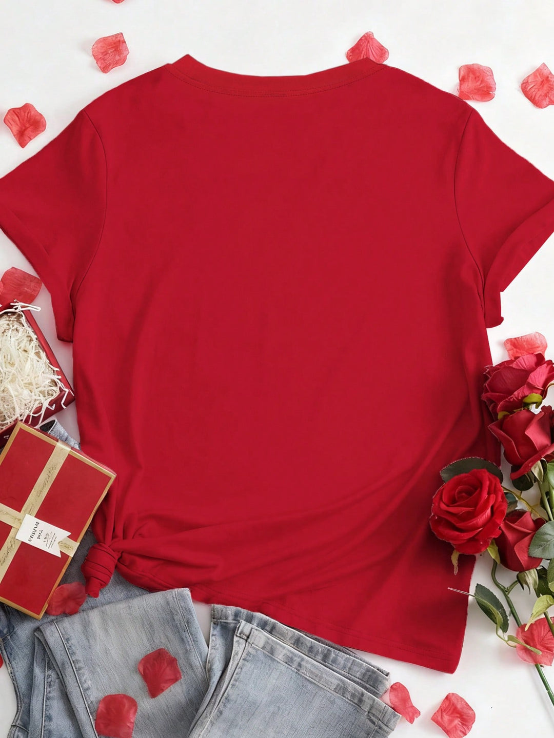 Tricou SHEIN, roșu