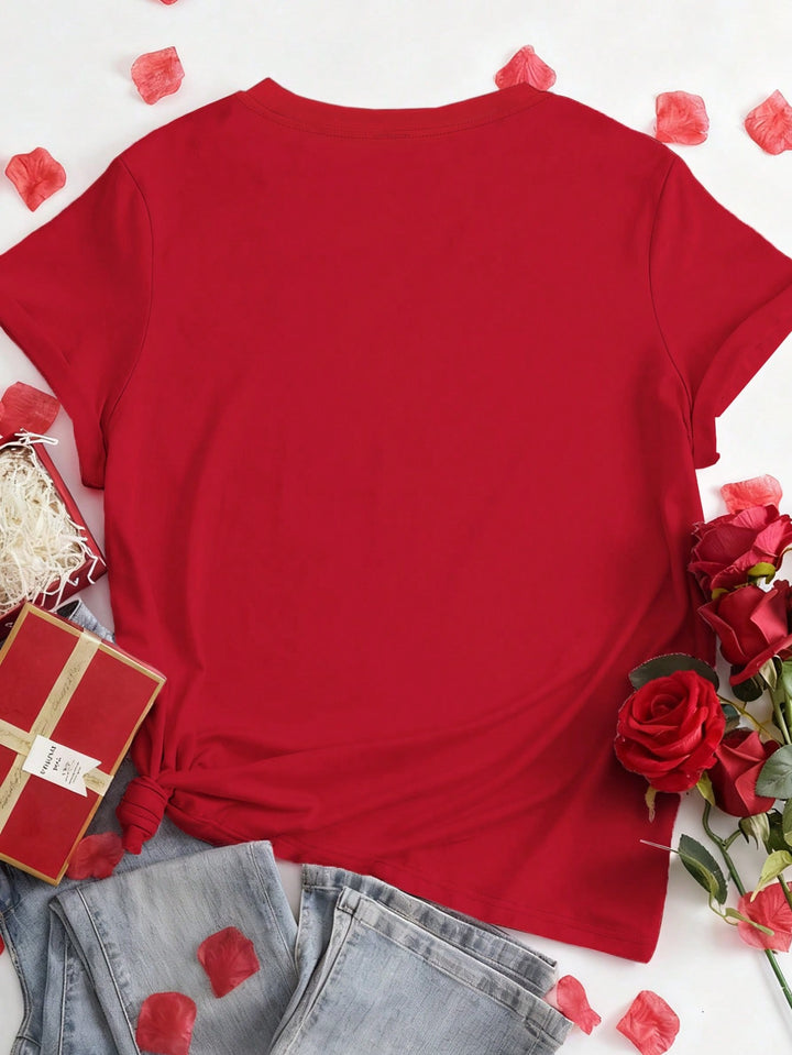 Tricou SHEIN, roșu