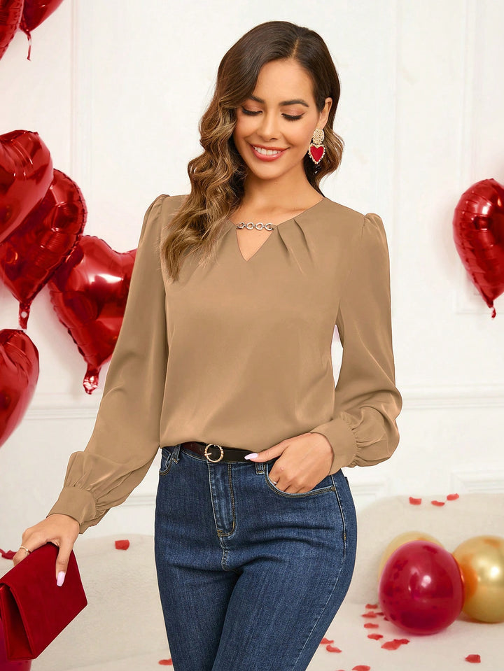 Bluza SHEIN, kaki