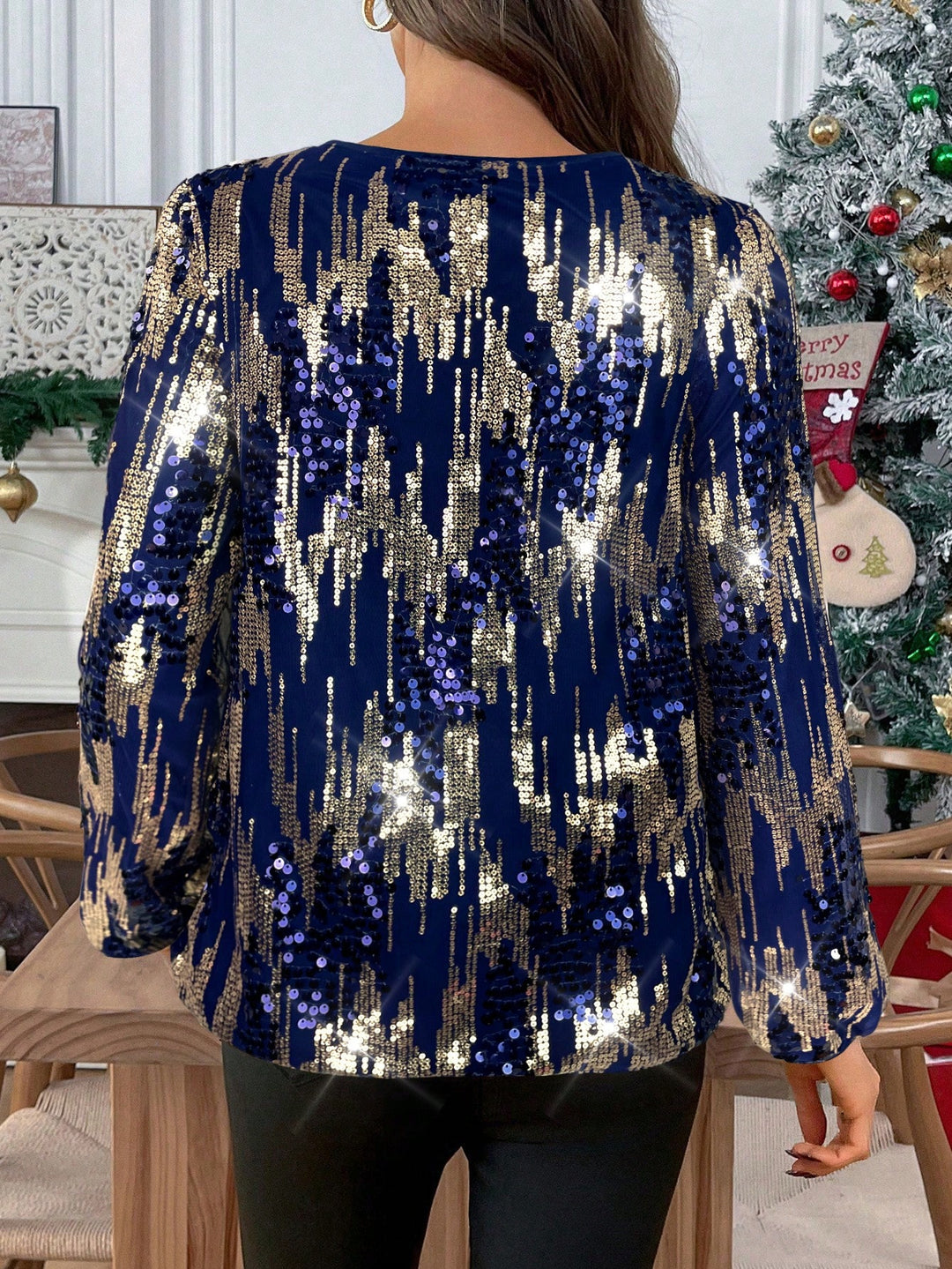 Bluza SHEIN, albastru