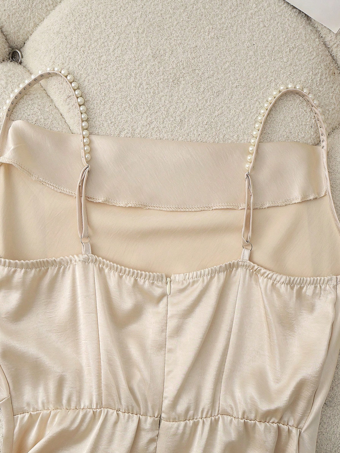 Rochie maxi SHEIN, bej