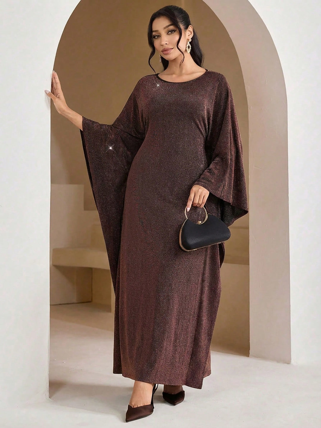 Rochie SHEIN, maro