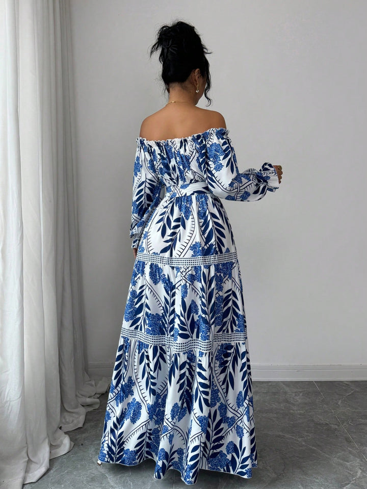Rochie maxi SHEIN, mix culori