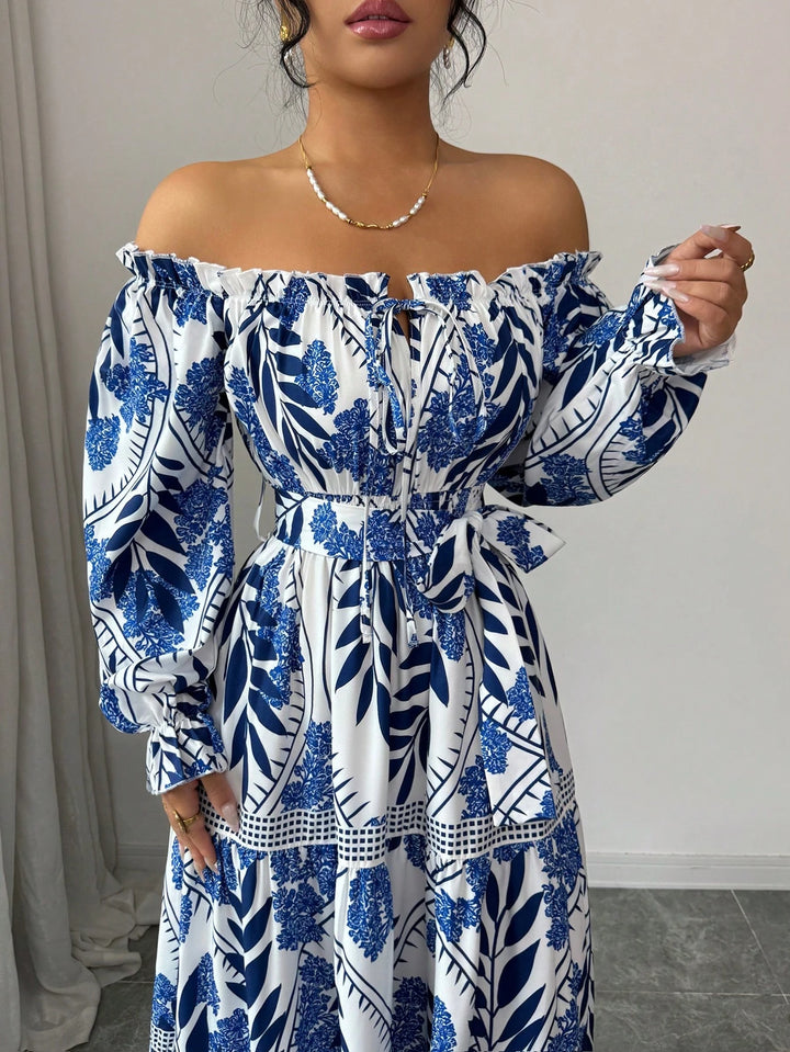 Rochie maxi SHEIN, mix culori
