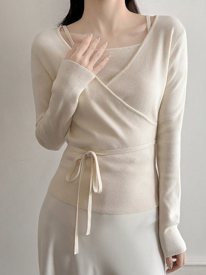 Pulover SHEIN, bej