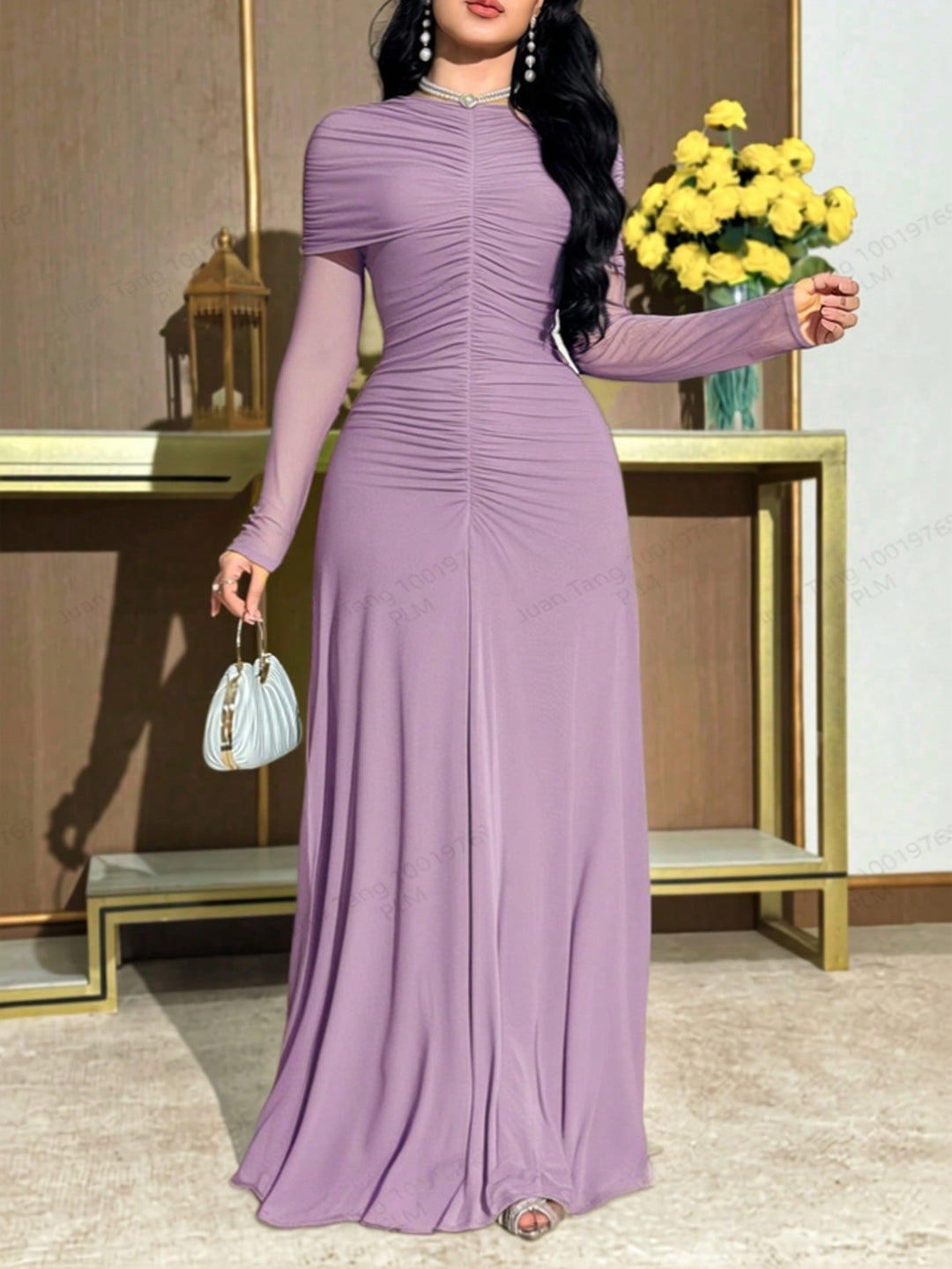 Rochie maxi SHEIN, mov
