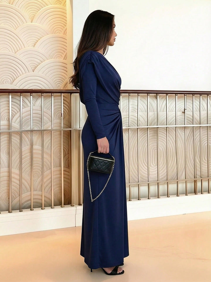 Rochie maxi SHEIN, albastru