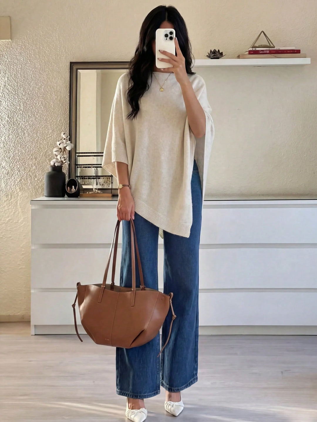 Pulover SHEIN, kaki