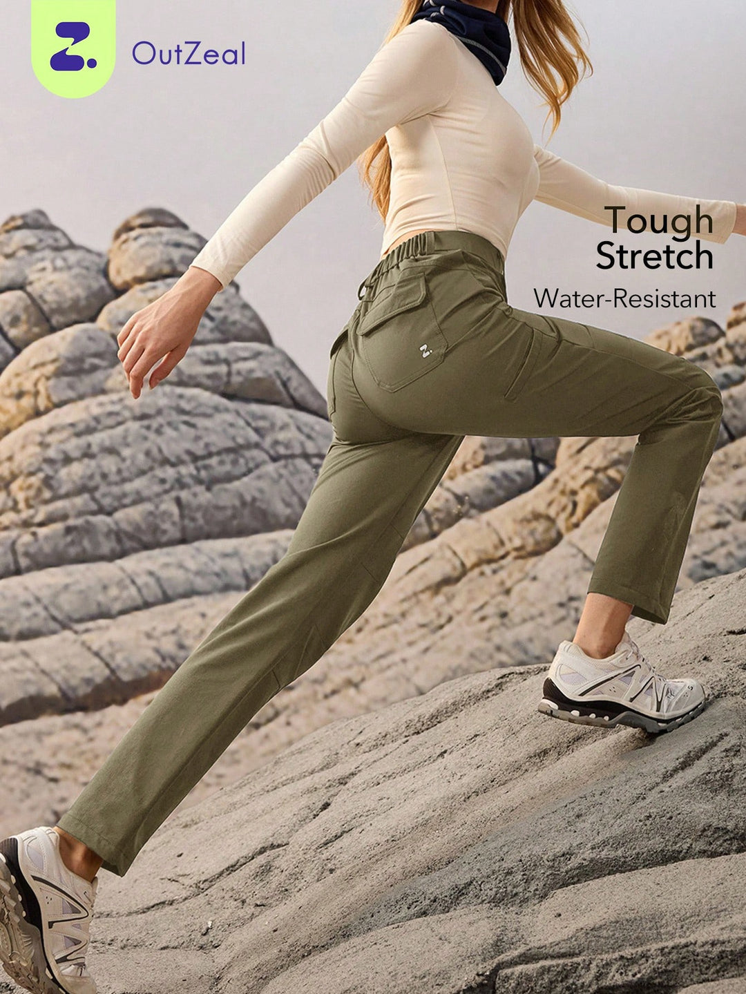 Pantaloni SHEIN, kaki