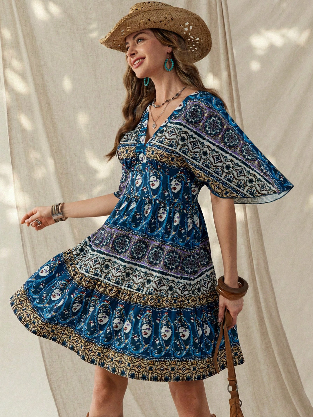 Rochie scurtă SHEIN, mix culori