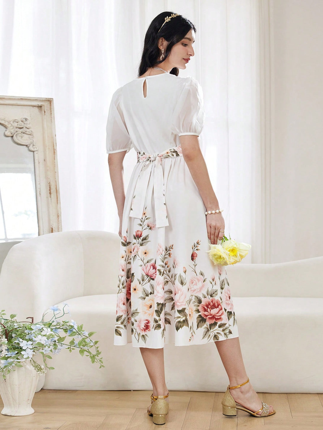 Rochie SHEIN, alb