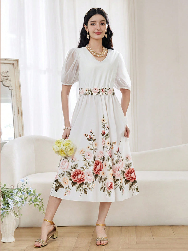 Rochie SHEIN, alb