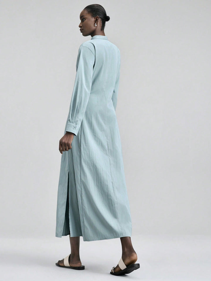 Rochie maxi SHEIN, albastru