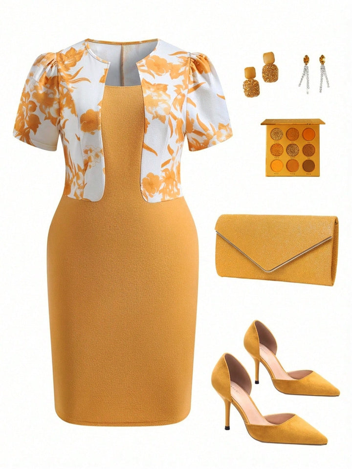 Rochie SHEIN, galben