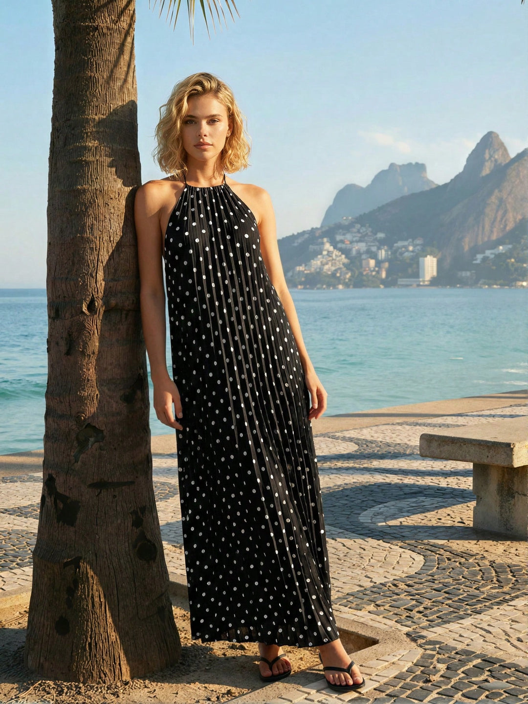 Rochie maxi SHEIN, negru