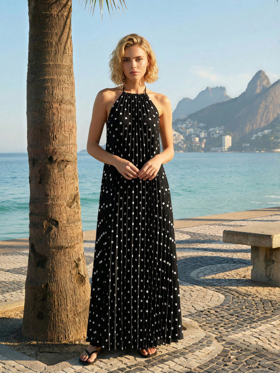 Rochie maxi SHEIN, negru
