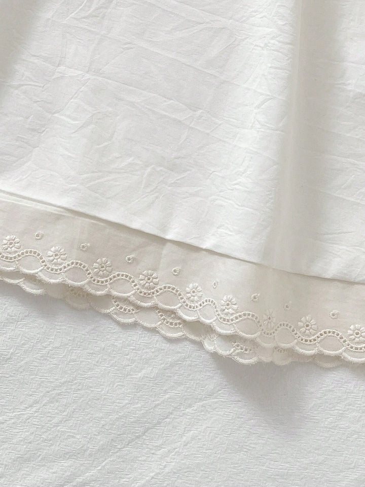 Rochie de noapte SHEIN, crem