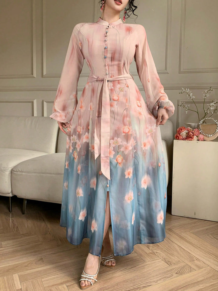Rochie maxi SHEIN, roz