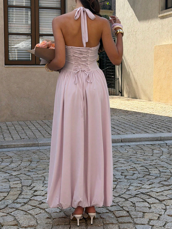 Rochie maxi SHEIN, roz
