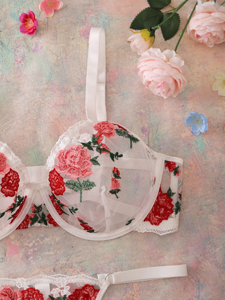 Set sutien și chilot SHEIN, mix culori