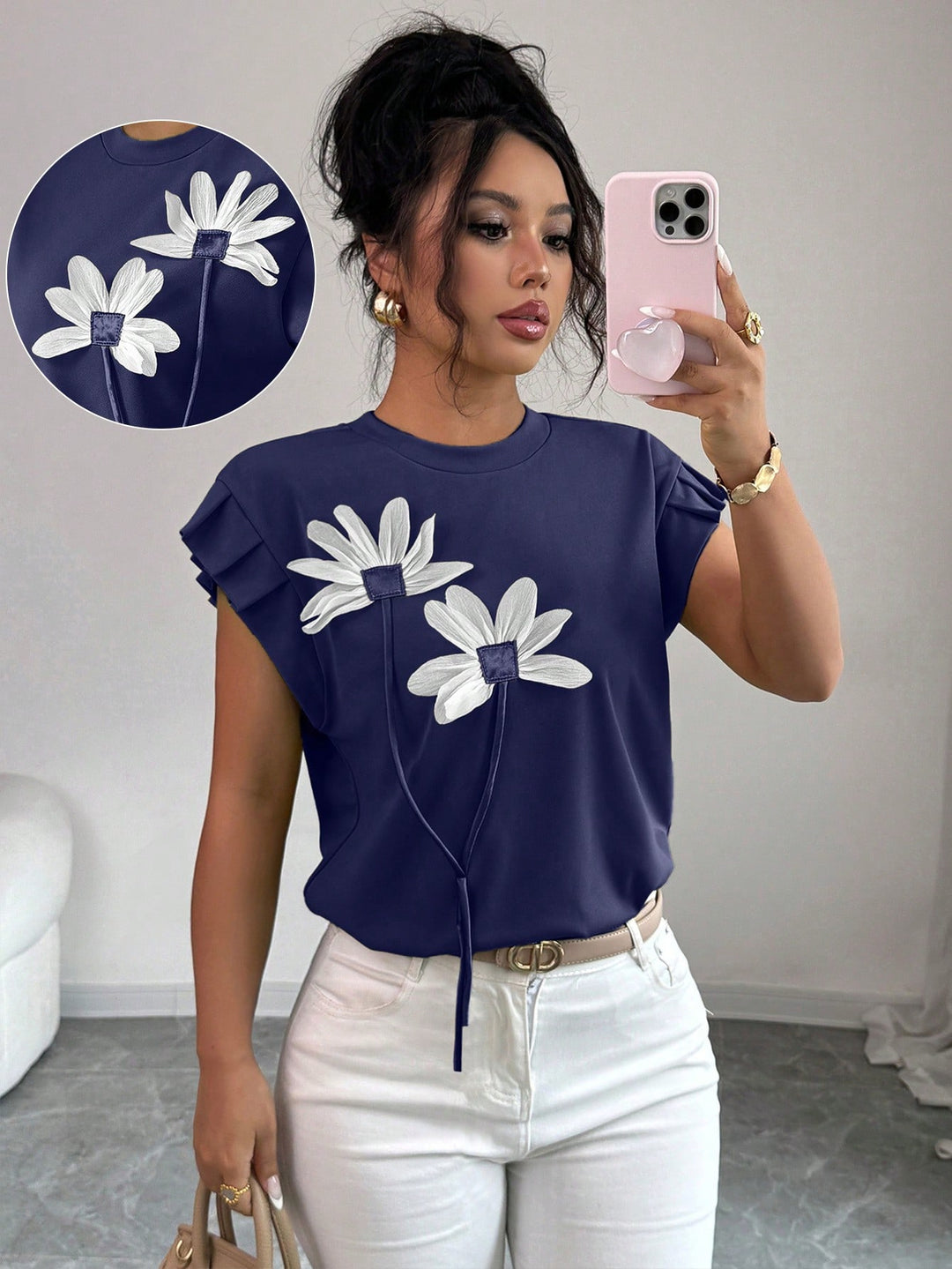 Tricou SHEIN, albastru