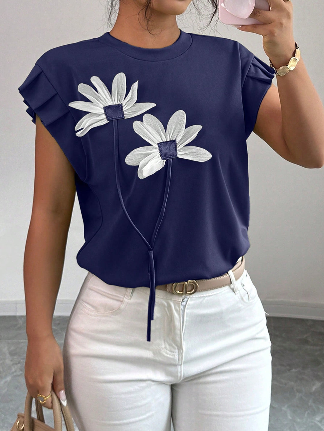 Tricou SHEIN, albastru