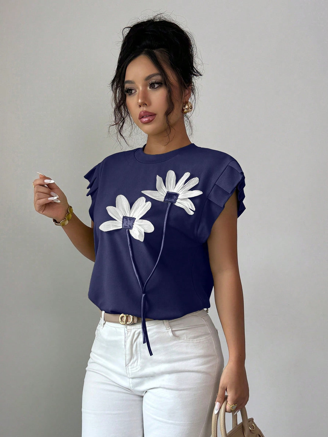 Tricou SHEIN, albastru
