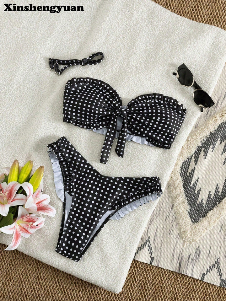 Set bikini SHEIN, mix culori