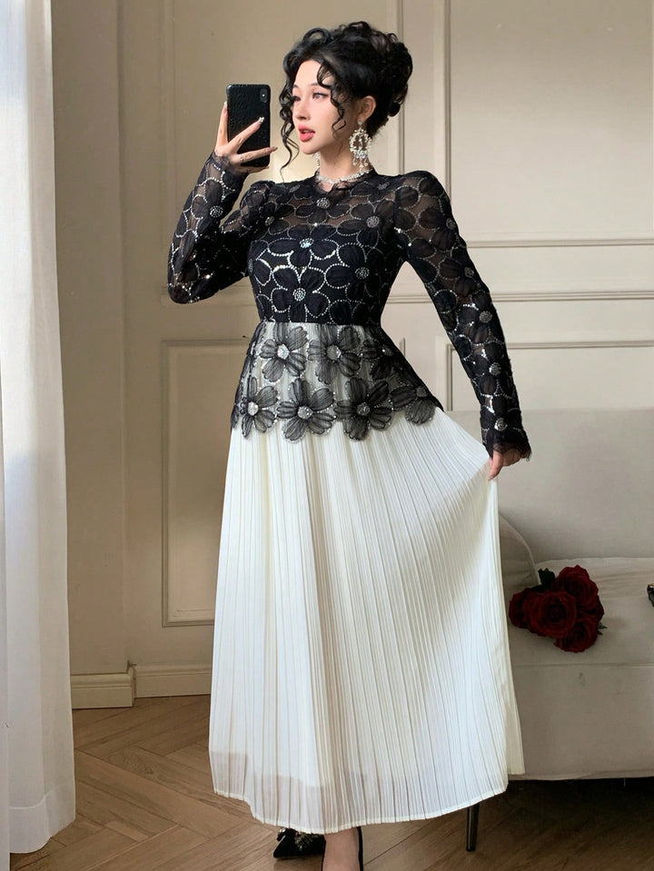 Rochie midi SHEIN, negru