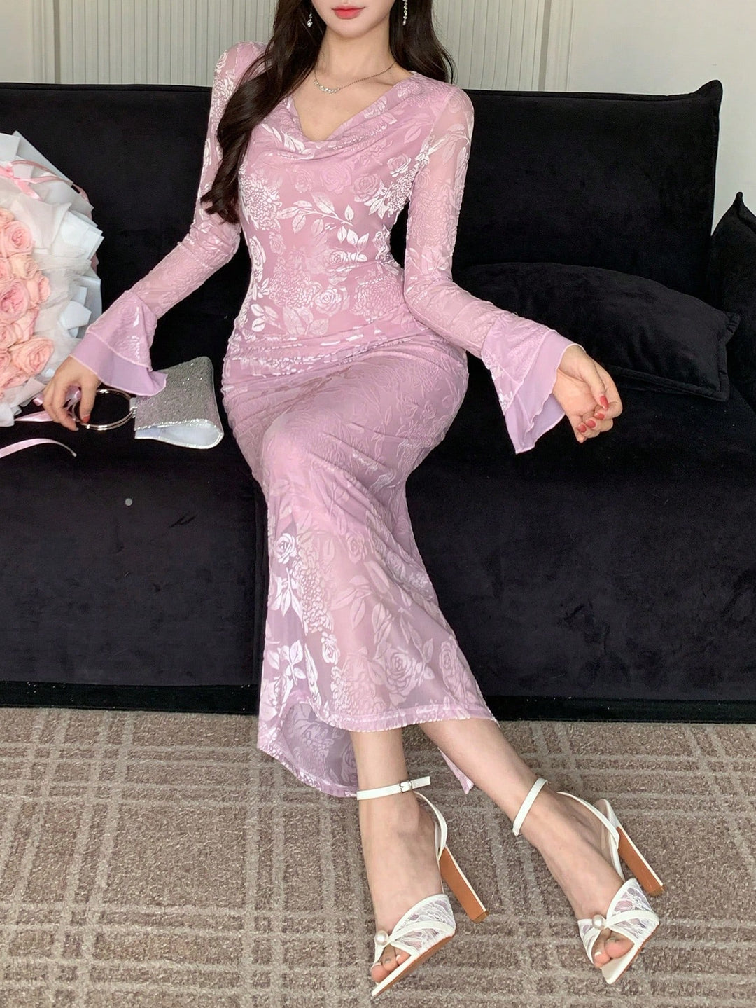 SHEIN maxiruha, lila