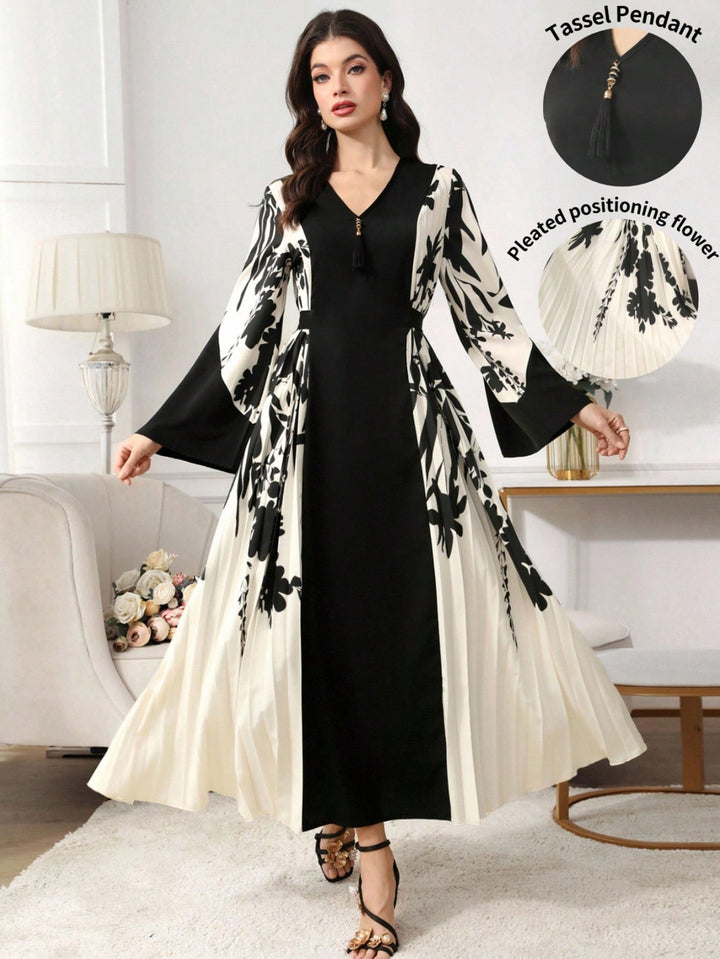 Set caftan și jalabiya SHEIN, mix culori
