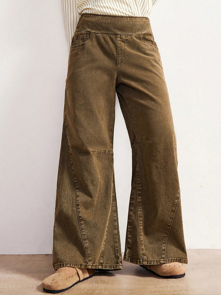 Jeans SHEIN, kaki