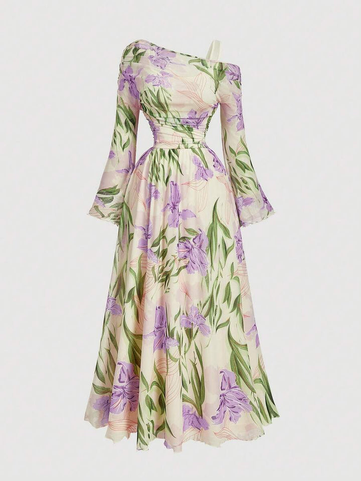 Rochie maxi SHEIN, mix culori