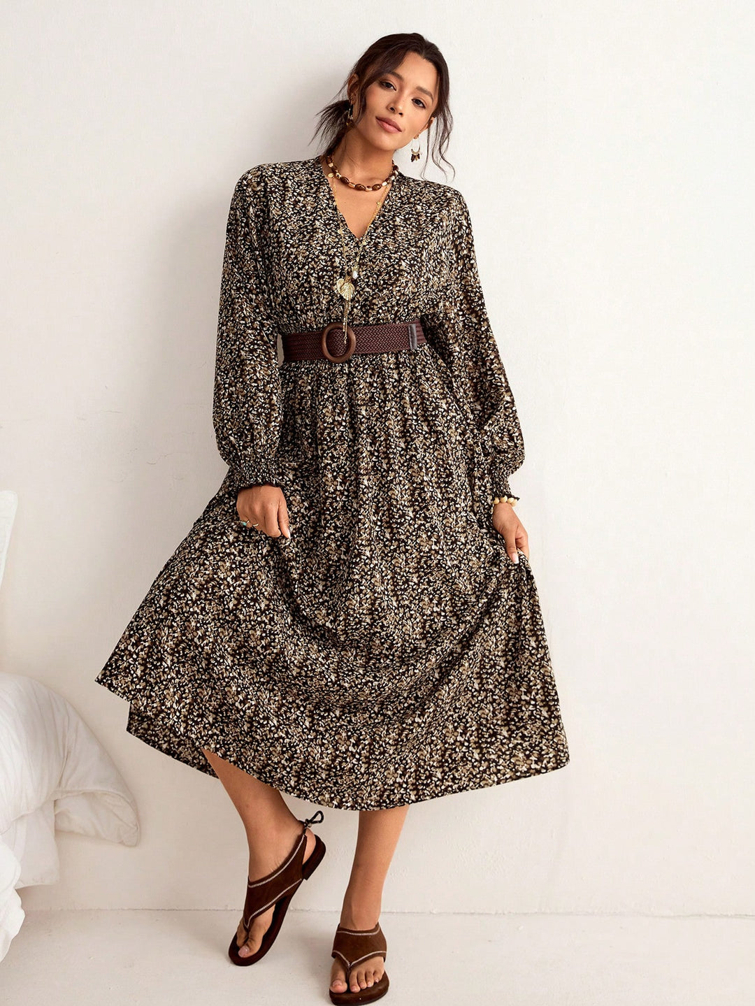 Rochie SHEIN, mix culori